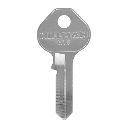 Hillman HILLMAN Traditional Key Padlock Key Blank M16 Single For Master Locks, PK10 85174